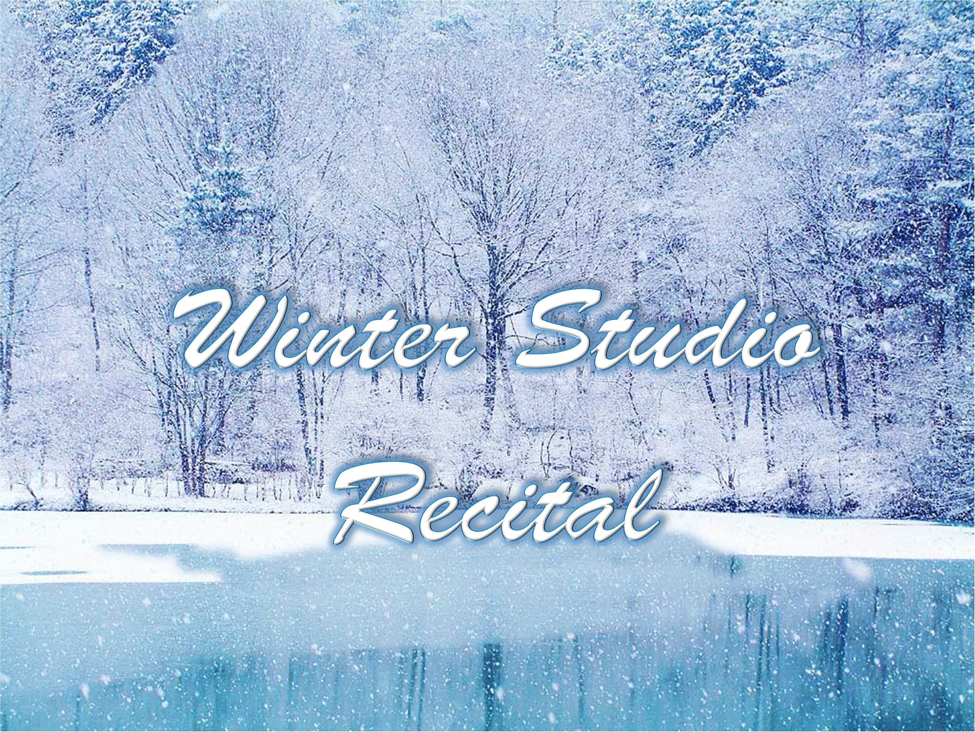 Winter Studio Recital