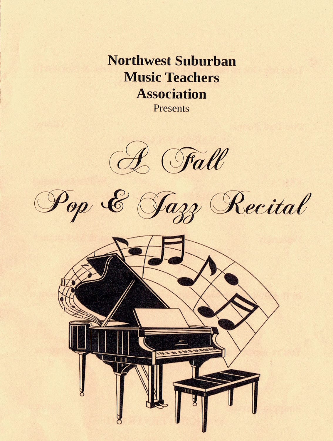 Fall Pop and Jazz Recital